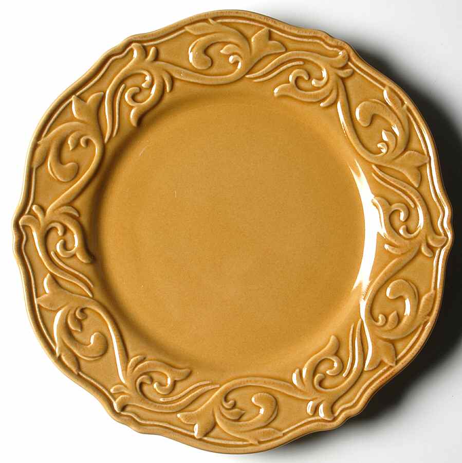 Corvella Gold Dinner Plate by JCPenney-1