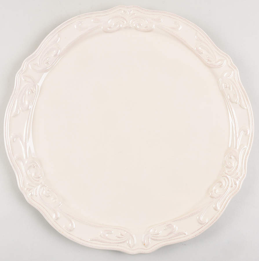 Corvella Ivory Cake Plate by JCPenney-1