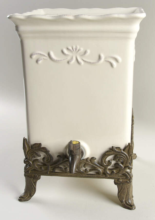 Corvella Ivory Beverage Dispenser No Nld by JCPenney-1