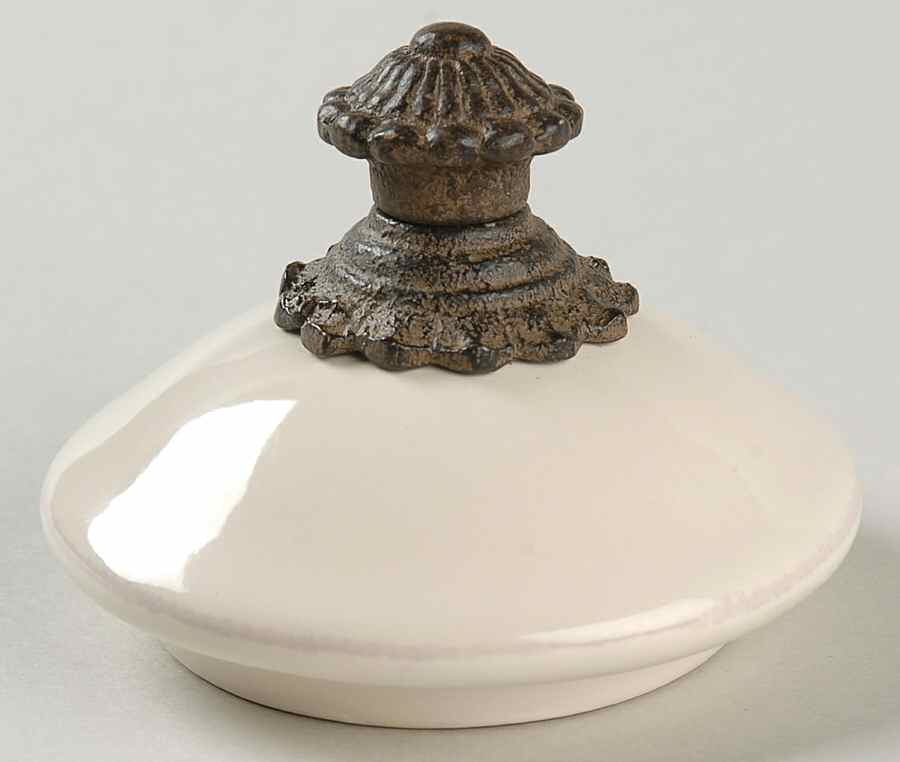 Corvella Ivory Lid for Sugar Bowl by JCPenney-1