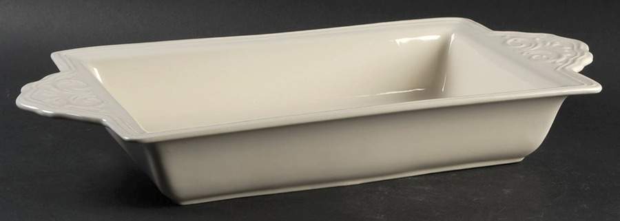 Corvella Ivory 20" Rectangular Baker by JCPenney-1