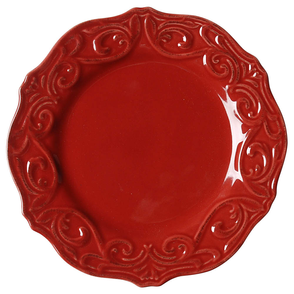 Corvella Red Salad Plate by JCPenney-1