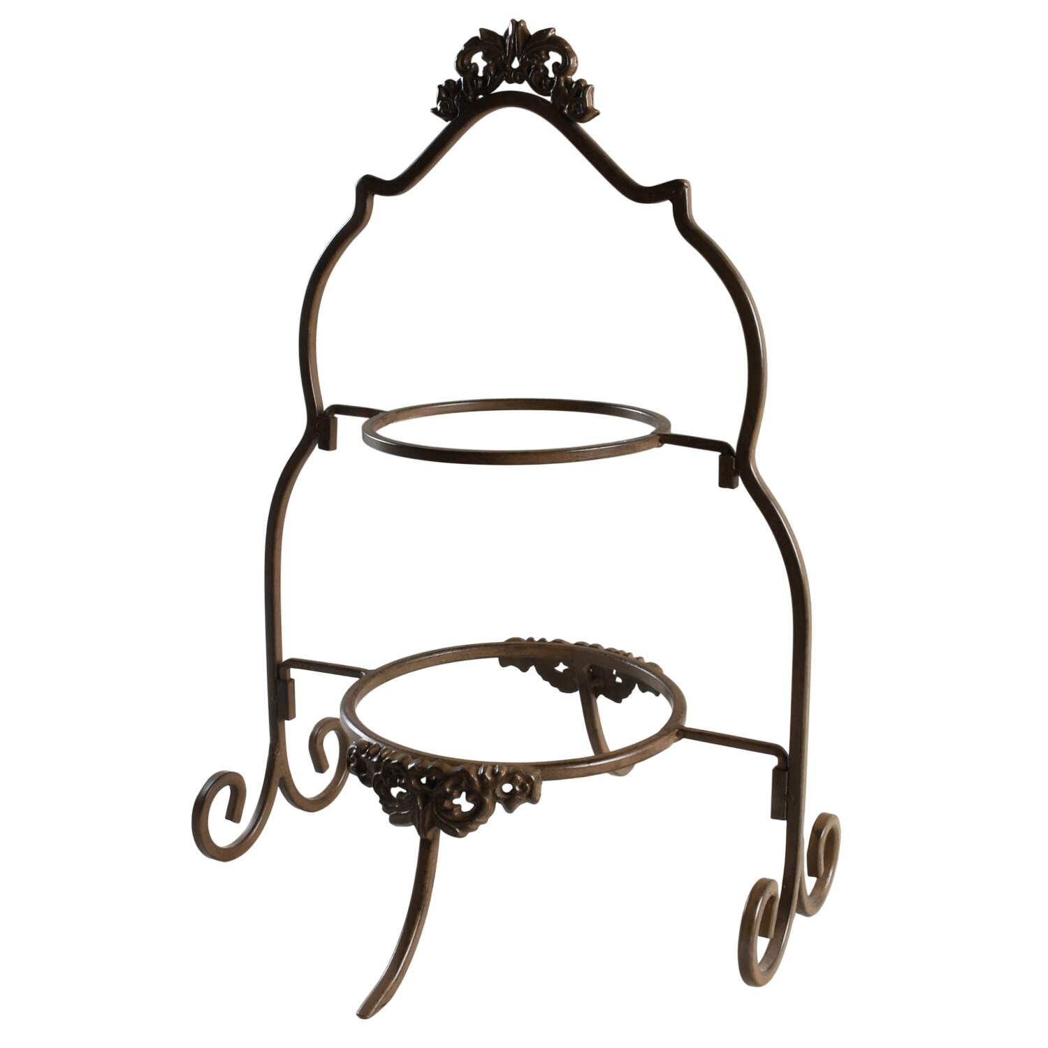 Corvella Red 2 Tier Metal Plate Holder by JCPenney-1