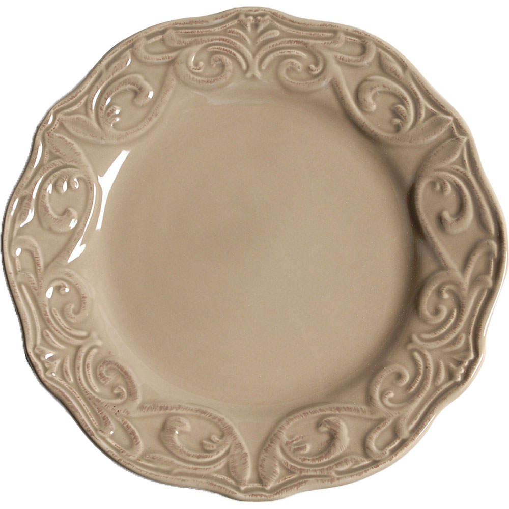 Corvella Taupe Salad Plate by JCPenney-1