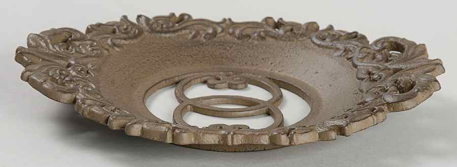 Corvella Taupe Metal Stand for Teapot by JCPenney-1