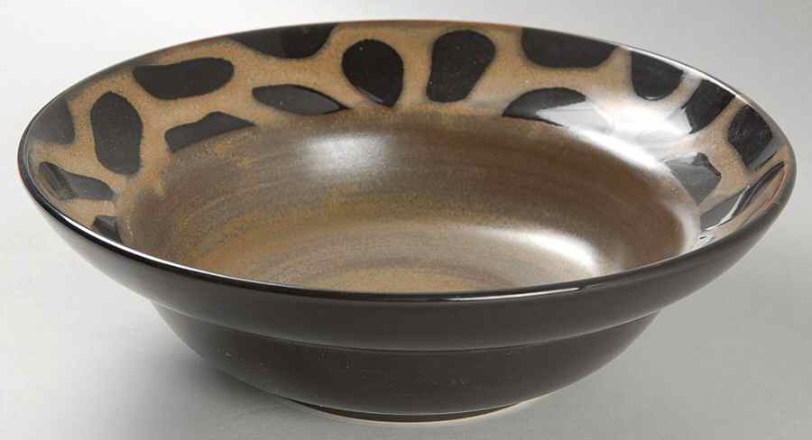 Cheetah Rim Soup Bowl by Joseph Abboud-1