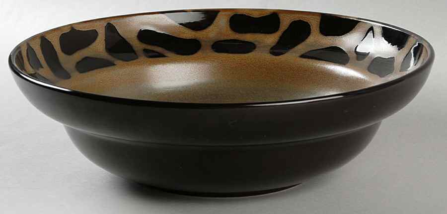 Cheetah 9" Round Vegetable Bowl by Joseph Abboud-1