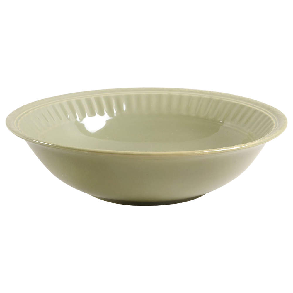 Italiana Dark Green 9" Round Vegetable Bowl by JCPenney-1
