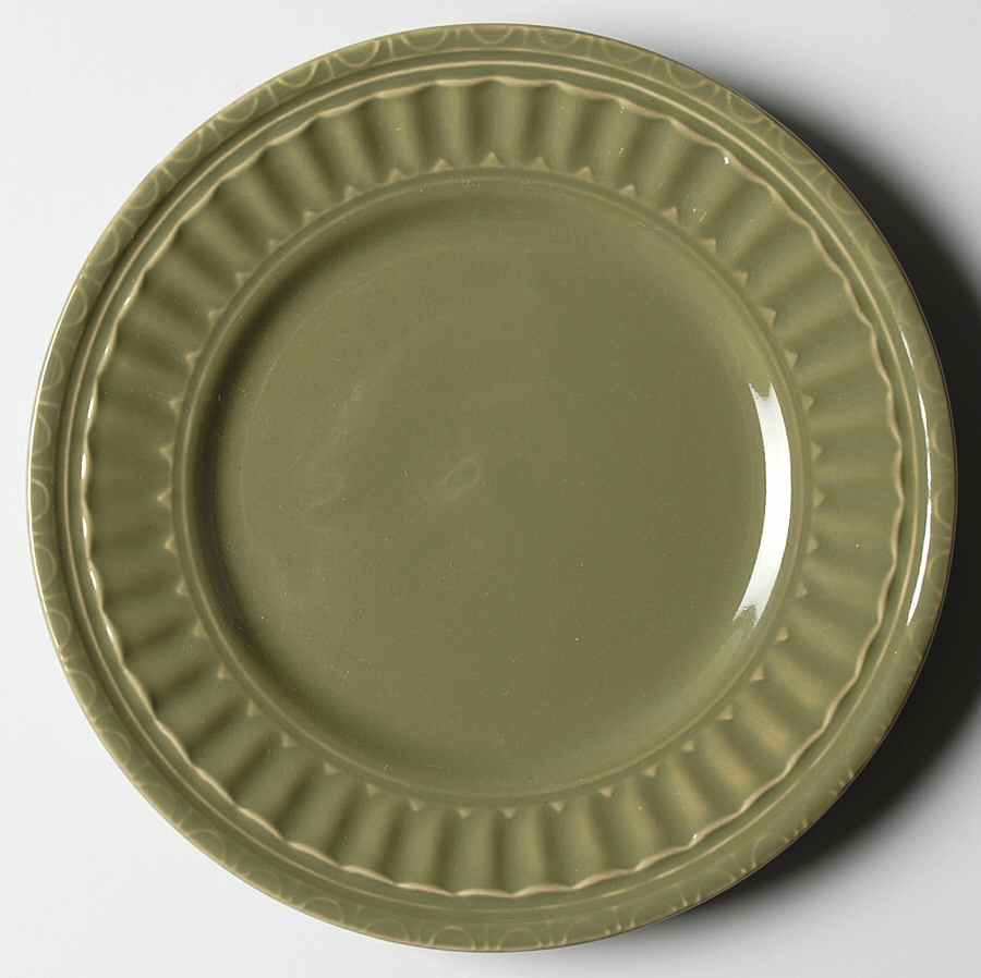 Italiana Dark Green Bread & Butter Plate by JCPenney-1