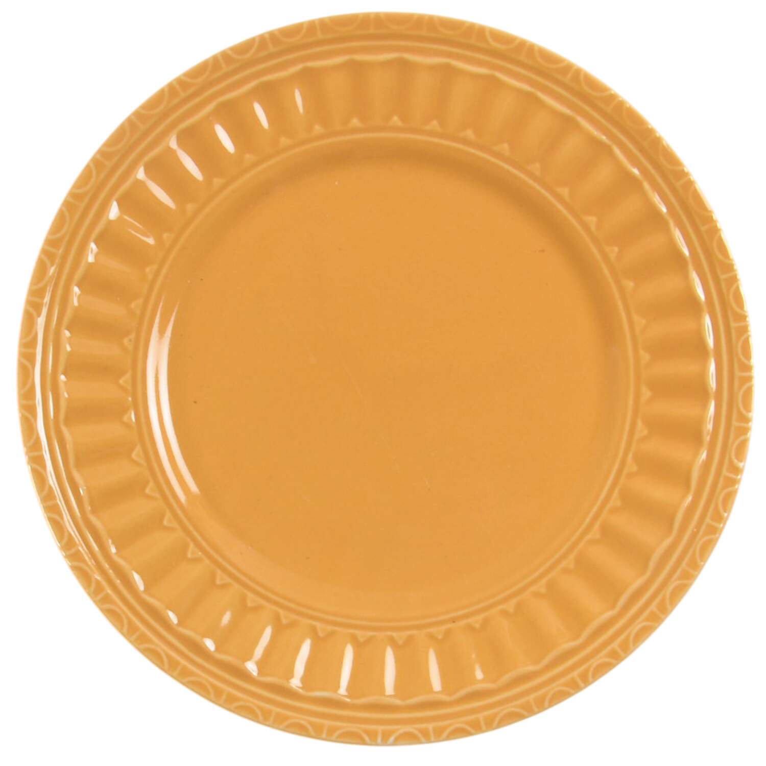 Italiana Dark Yellow Bread & Butter Plate by JCPenney-1