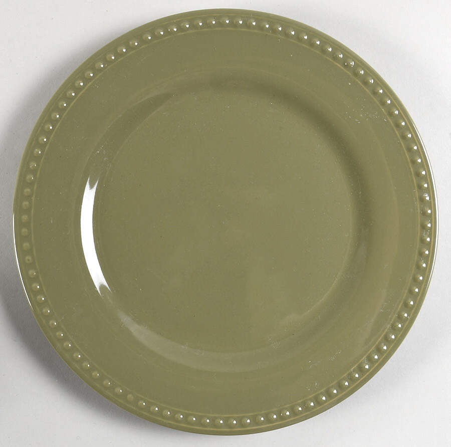 Pearl Dark Green Dinner Plate by JCPenney-1