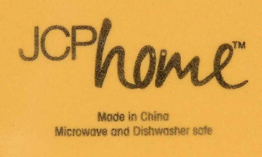 Pearl Dark Yellow 12" Oval Serving Platter by JCPenney-1