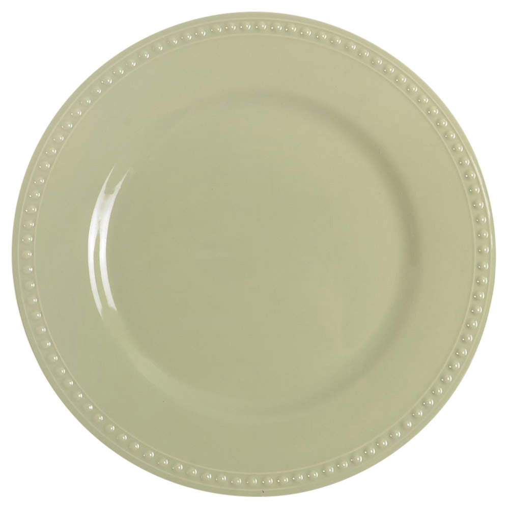 Pearl Light Green Dinner Plate by JCPenney-1