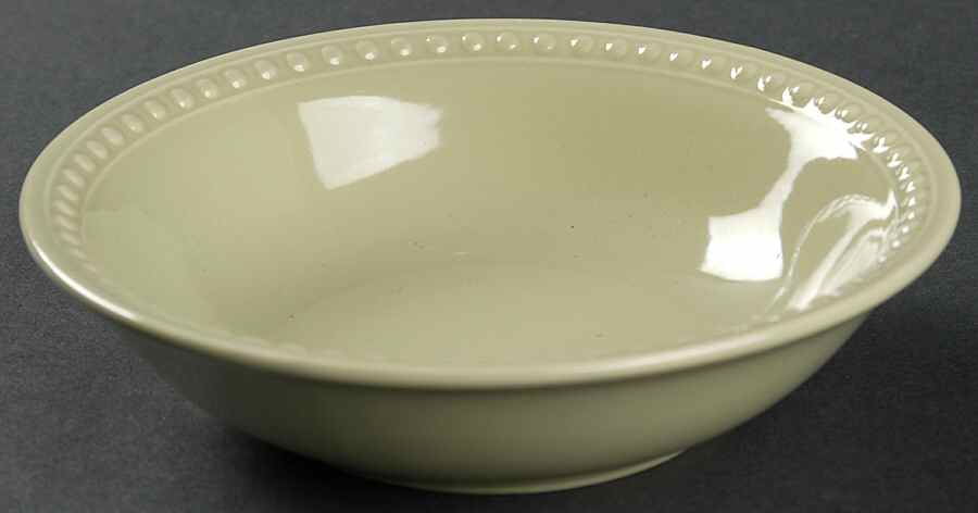 Pearl Light Green Soup/Cereal Bowl by JCPenney-1