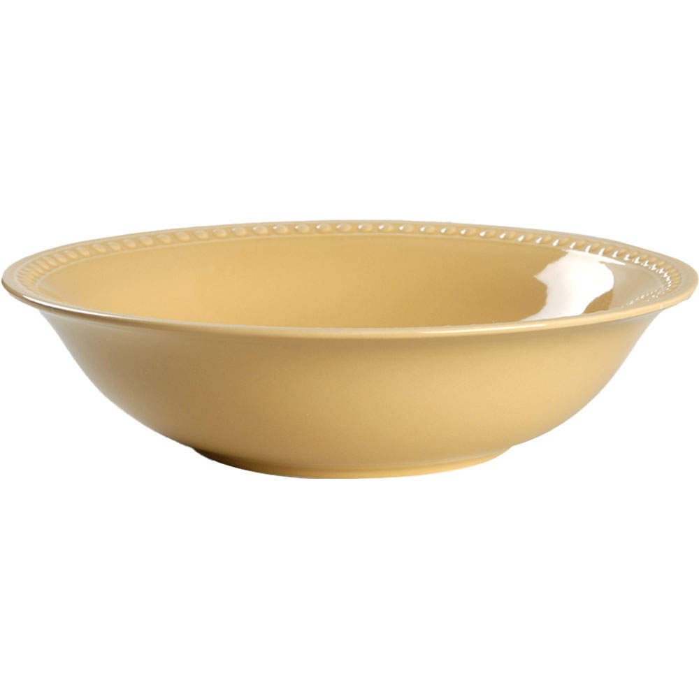 Pearl Light Yellow 9" Round Vegetable Bowl by JCPenney-1
