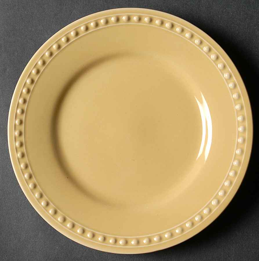 Pearl Light Yellow Bread & Butter Plate by JCPenney-1