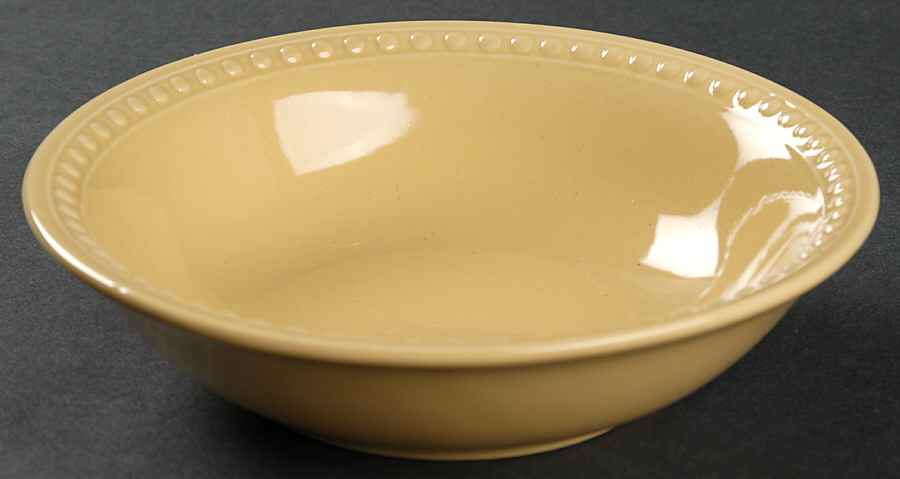 Pearl Light Yellow Soup/Cereal Bowl by JCPenney-1