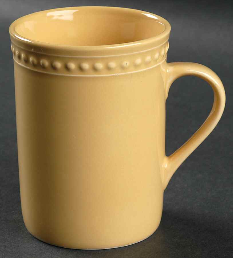 Pearl Light Yellow Mug by JCPenney-1