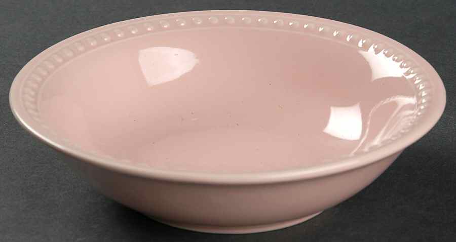 Pearl Pink Soup/Cereal Bowl by JCPenney-1