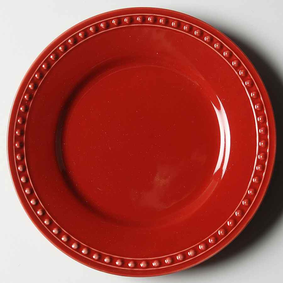 Pearl Red Bread & Butter Plate by JCPenney-1