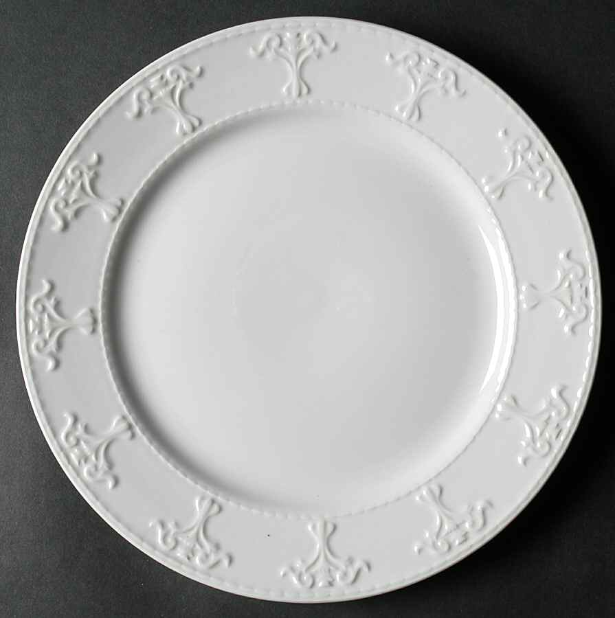 Athena White Dinner Plate by JCPenney-1