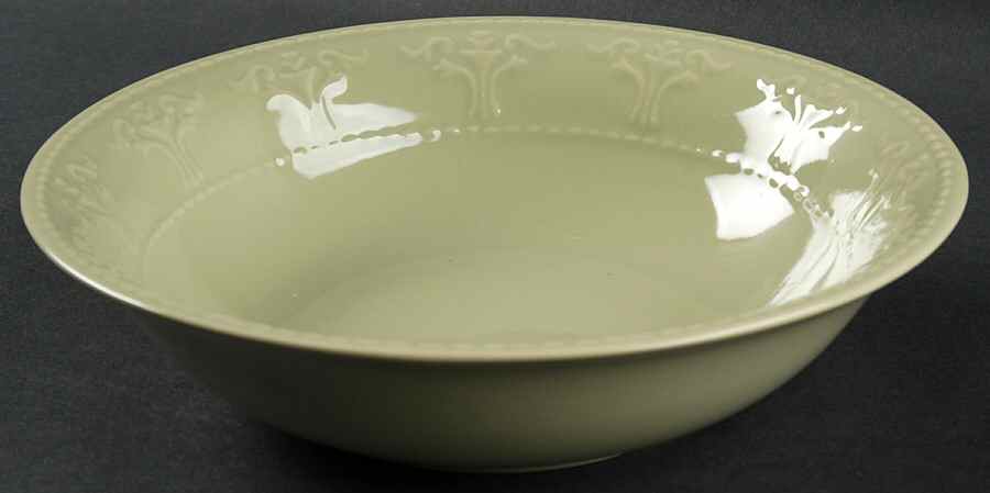 Athena Light Green 9" Round Vegetable Bowl by JCPenney-1