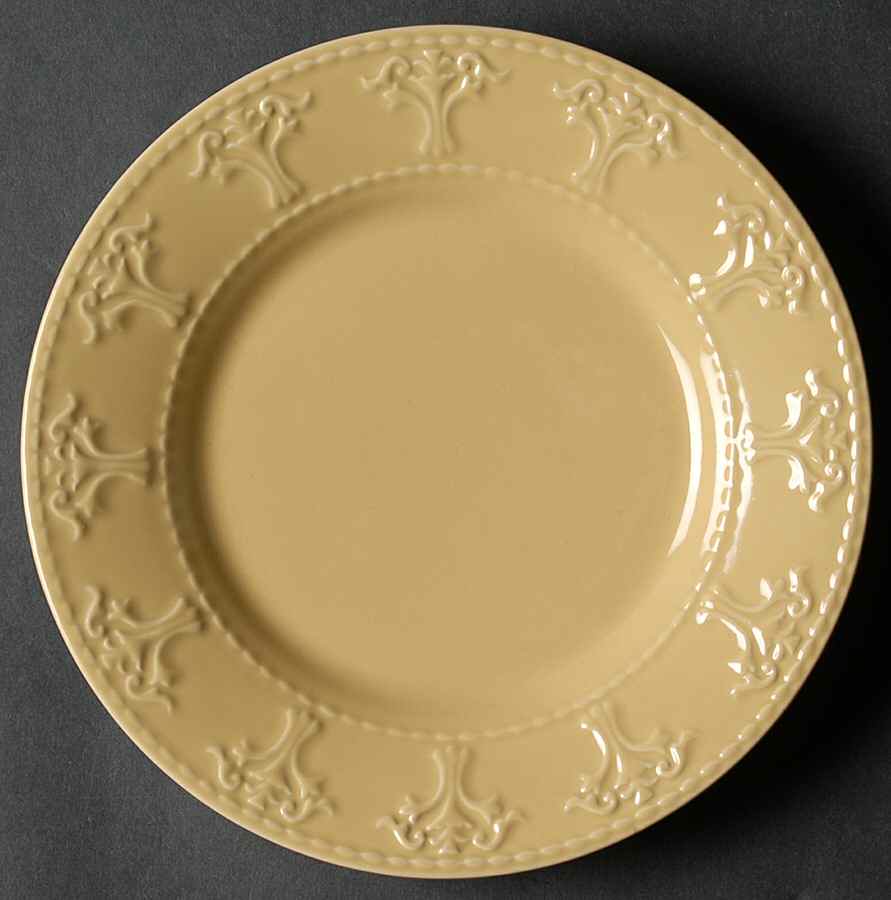 Athena Light Yellow Salad Plate by JCPenney-1