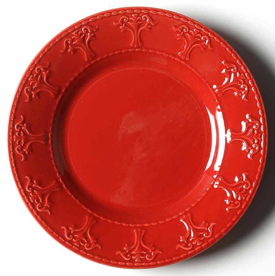 Athena Red Salad Plate by JCPenney-1