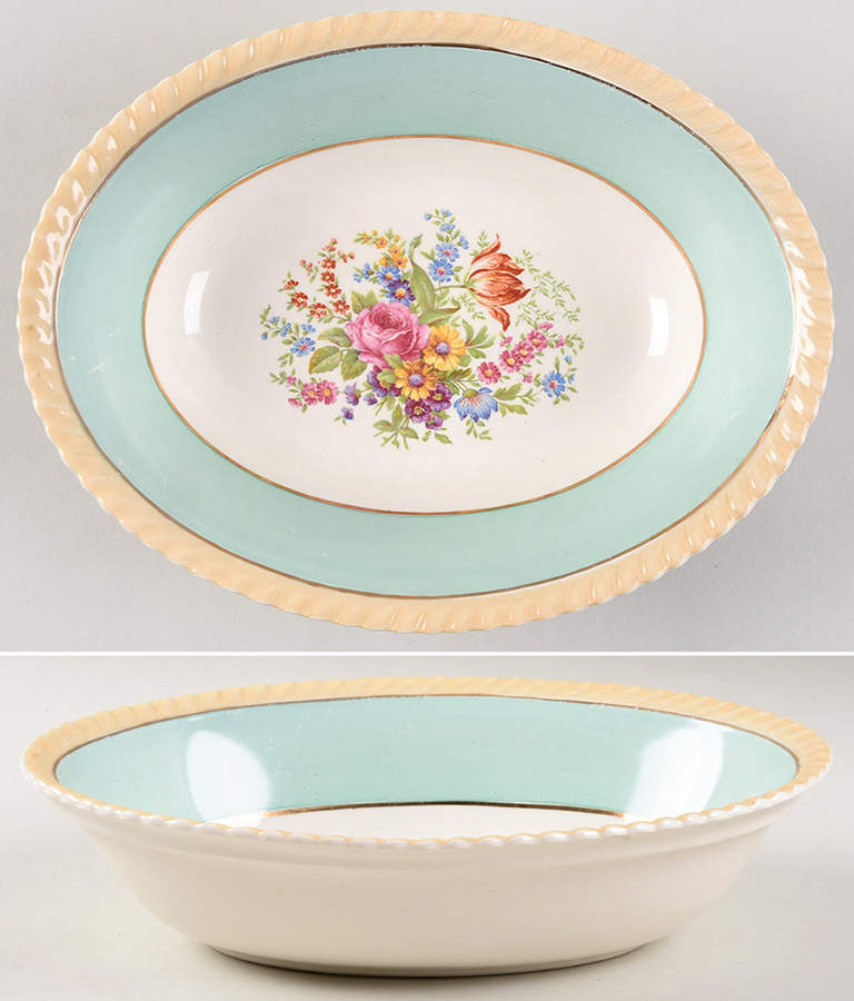 JB1051 9" Oval Vegetable Bowl by Johnson Brothers-1