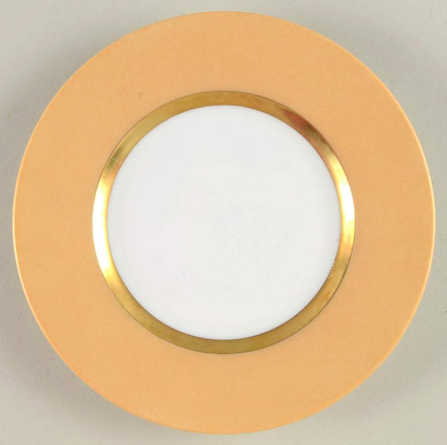 Lune de Miel Metallic Sienna Bread & Butter Plate by Jammet Seignolles-1