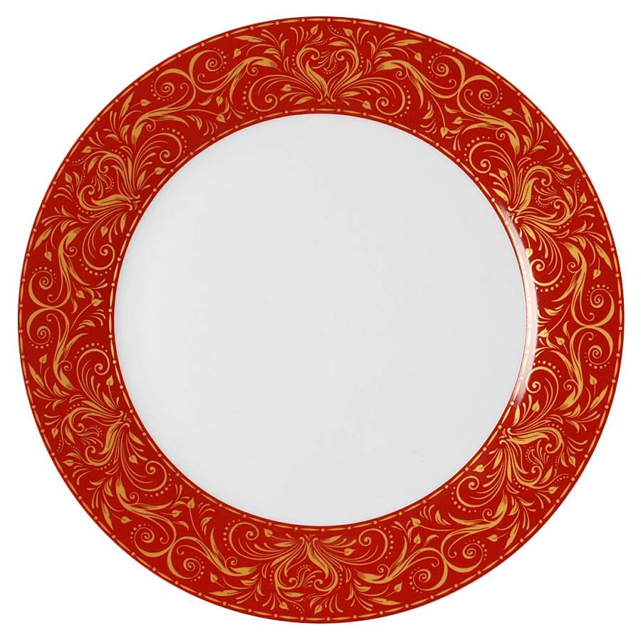 Montalira Red Dinner Plate by JCPenney-1