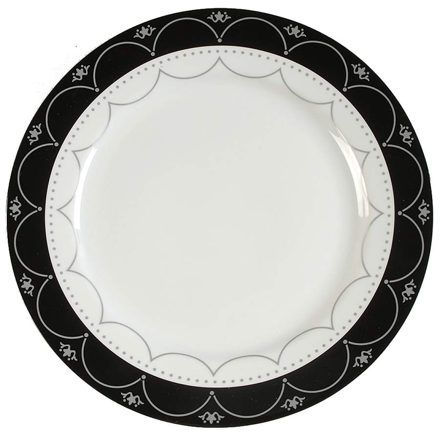 Medallion Dinner Plate by Jaclyn Smith-1