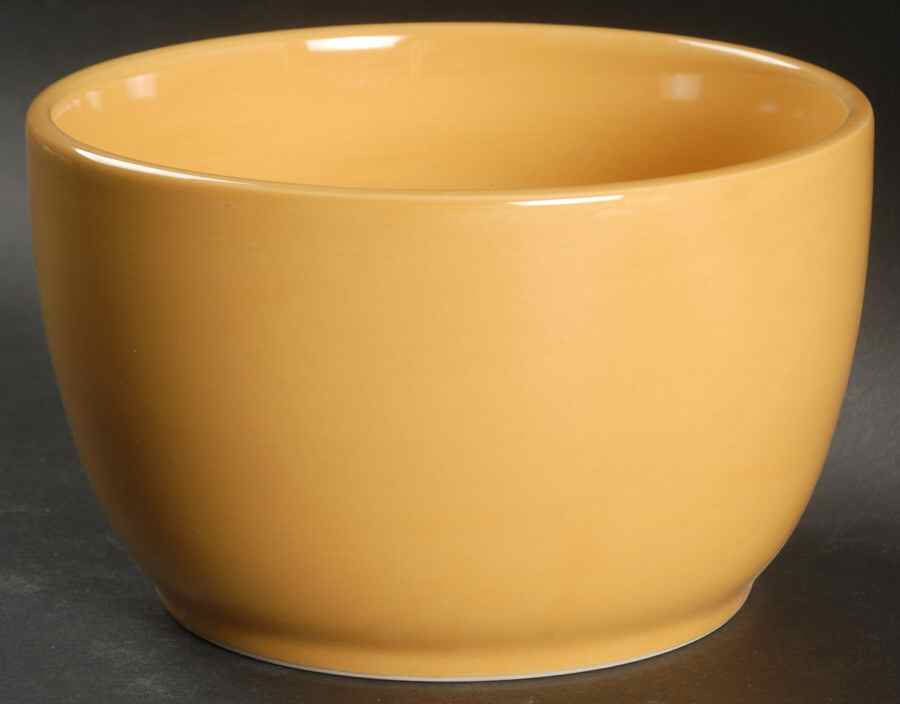 Amber Yellow Soup/Cereal Bowl by JCPenney-1