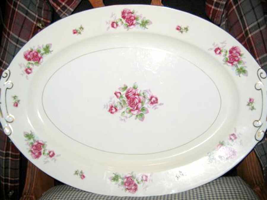 Orion 12" Oval Serving Platter by Japan-1