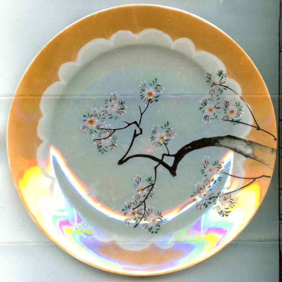 JAP882 Dessert/Pie Plate by Japan-1