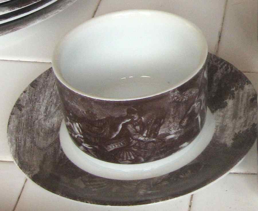 JAE211 Gravy Boat & Underplate by Jaeger-1