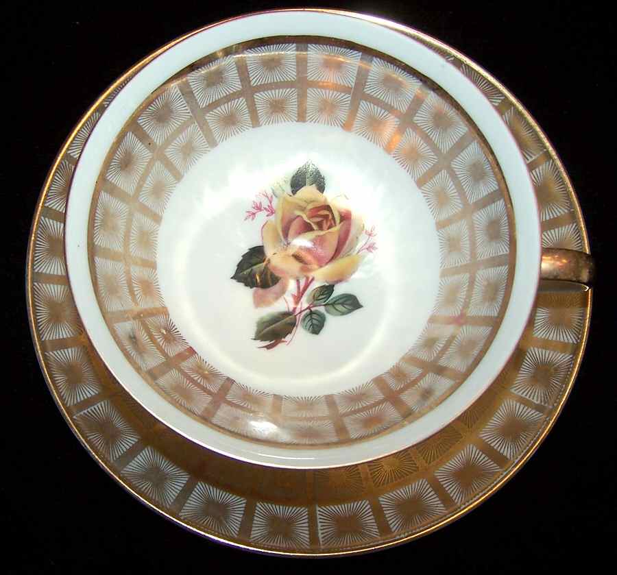 JOH392 Footed Cup & Saucer Set by Johann Haviland-1