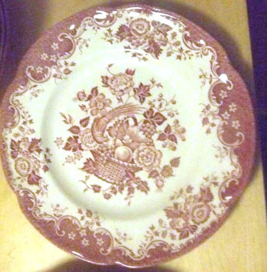 Bird of Paradise Pink Dinner Plate by Johnson Brothers-1