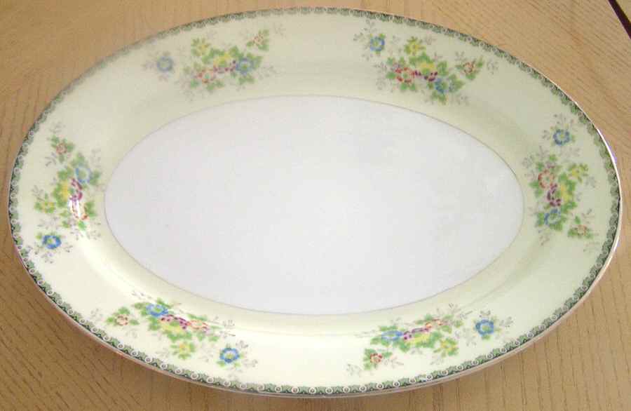 JAP888 12" Oval Serving Platter by Japan-1