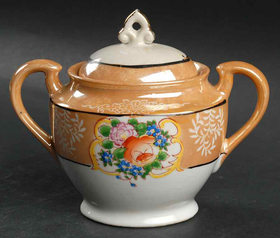 JAP891 Sugar Bowl & Lid by Japan-1