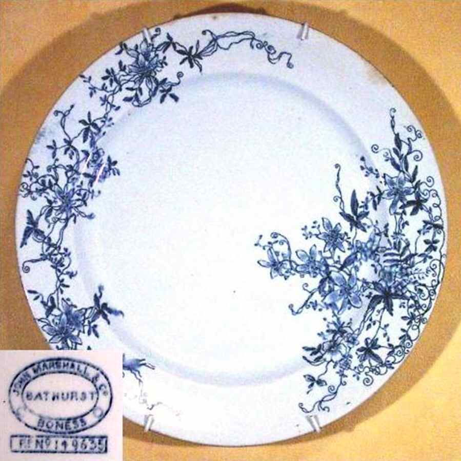 Bathurst Dinner Plate by John Marshall&Co-1