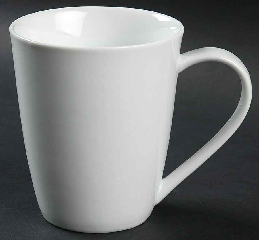 White Dinnerware Collection (Soft Square) Mug by JCPenney-1