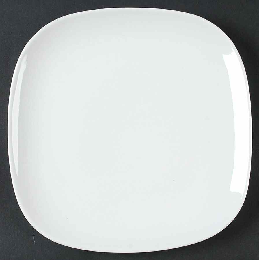 White Dinnerware Collection (Soft Square) Square Salad Plate by JCPenney-1