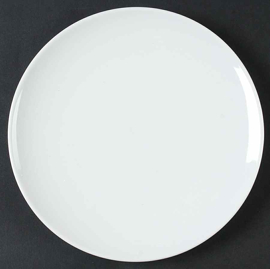 White Dinnerware Collection (Round, Coupe) Salad Plate by JCPenney-1