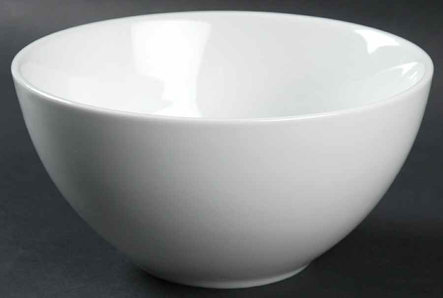 White Dinnerware Collection (Round, Coupe) Soup/Cereal Bowl by JCPenney-1