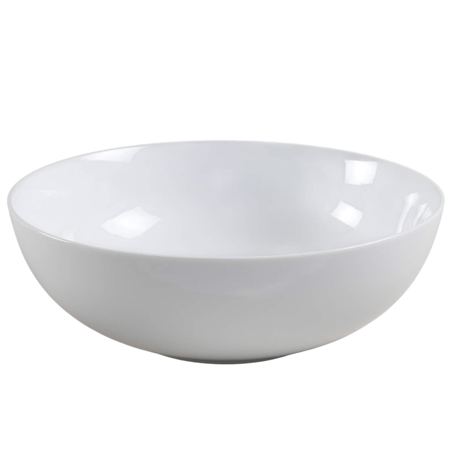 White Dinnerware Collection (Accessories) 11" Round Vegetable Bowl by JCPenney-1