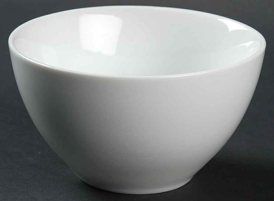 White Dinnerware Collection (Accessories) Fruit/Dessert (Sauce) Bowl by JCPenney-1
