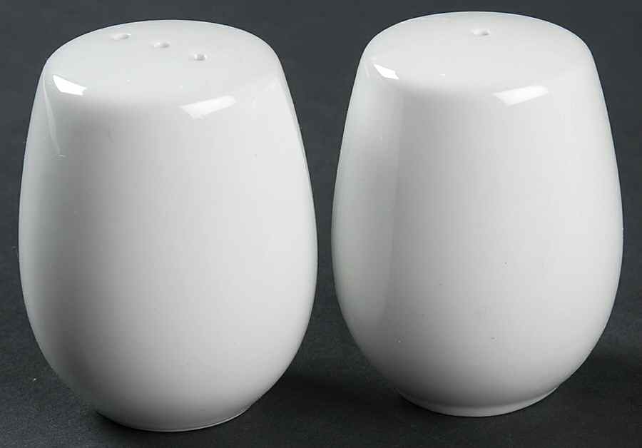 White Dinnerware Collection (Accessories) Salt & Pepper Set by JCPenney-1