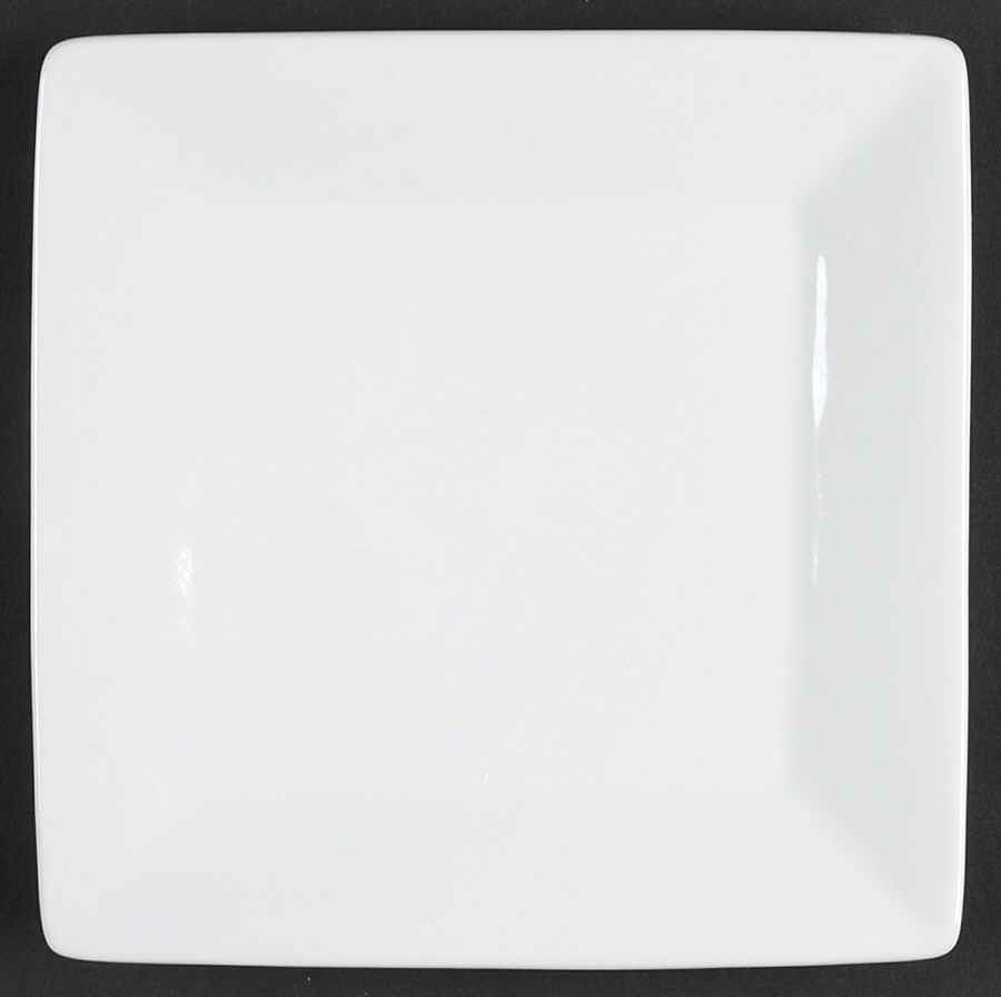White Dinnerware Collection (Accessories) Square Canape Plate by JCPenney-1