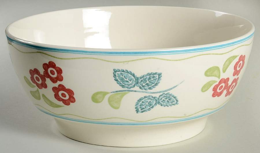 Meadow Daisy 9" Round Serving Bowl by Johnson Brothers-1